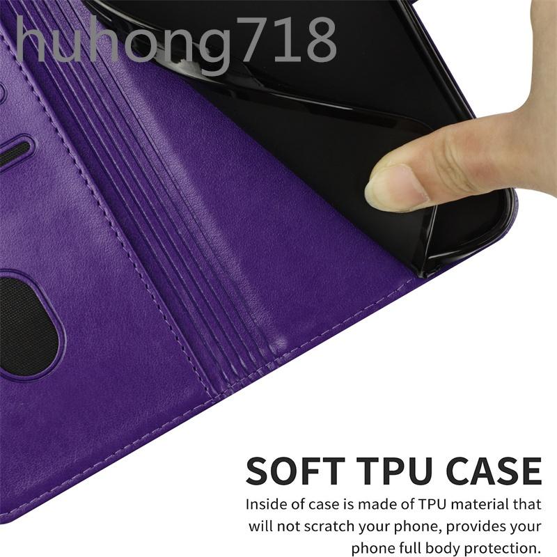 For Oneplus 1+ Nord 2T CE 2 3 4 Lite 5G Case Leather Wallet Flip Casing with Card Holder Cover