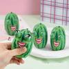 Fruit Squishy Toys Popping Out Eyes Watermelon Fun Squeeze Fidget Sensory Toys Watermelon Stress Ball Christmas Birthday Gifts