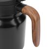 1000ml Capacity Vacuum Insulated Tea Pot Built-in Filter Thermal Beverage Pitcher  Office Use