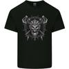 Viking Skull with Swords & Shield Valhalla Mens Light Cotton T-Shirt