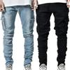 2025 European & American Men's Skinny Side Pocket Jeans