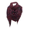 Ladies Leopard Print Imitation Cashmere Shawl Long Scarf 140x140x190cm