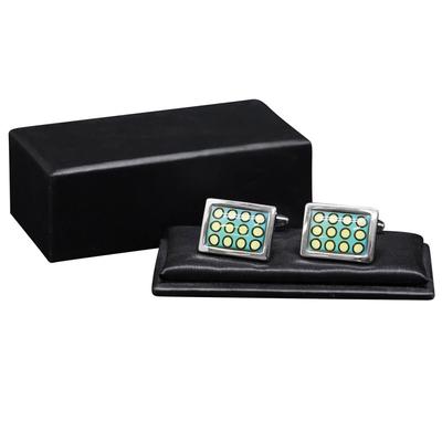 Gdesign Spot Button Cufflinks (Blue/White)