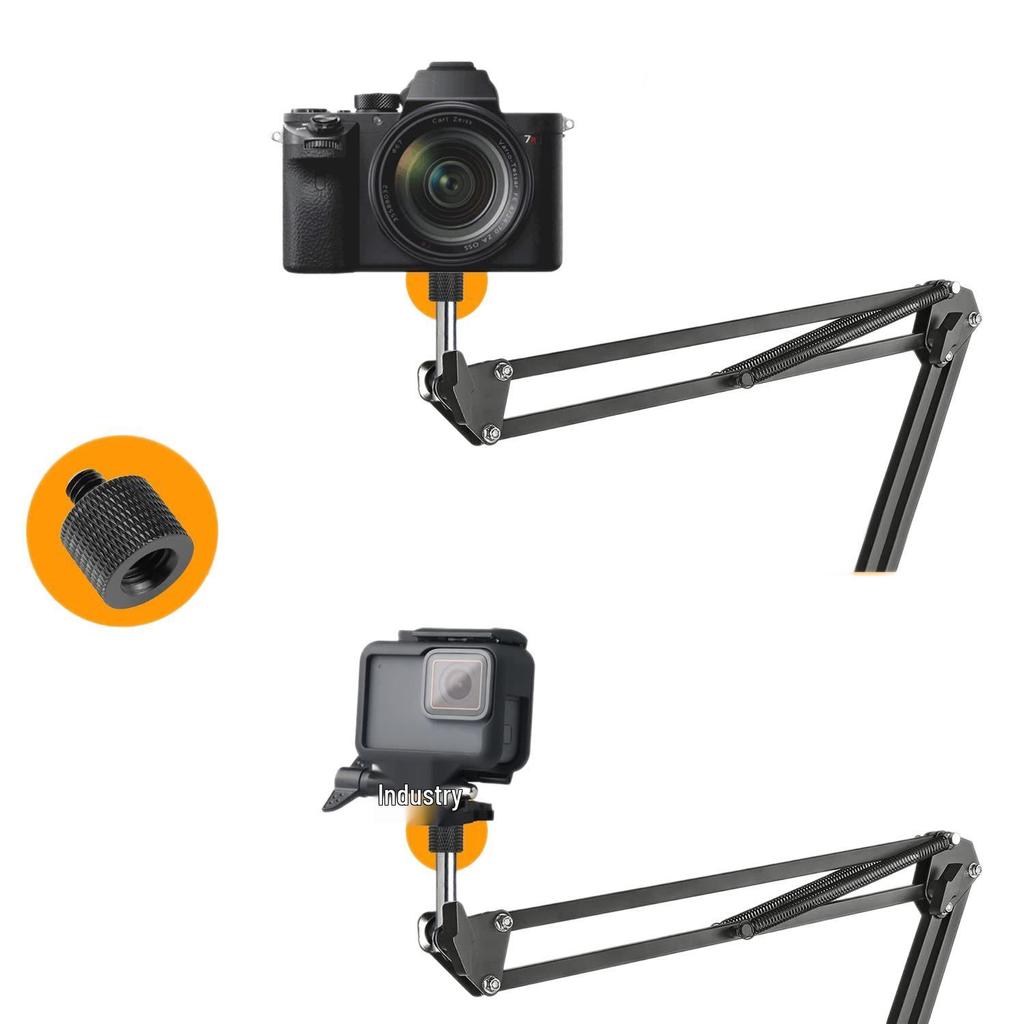 Camera Tripod Adapter (1/4" To 3/8" & 3/8" To 1/4") - For Cameras, Mounts, Monitors