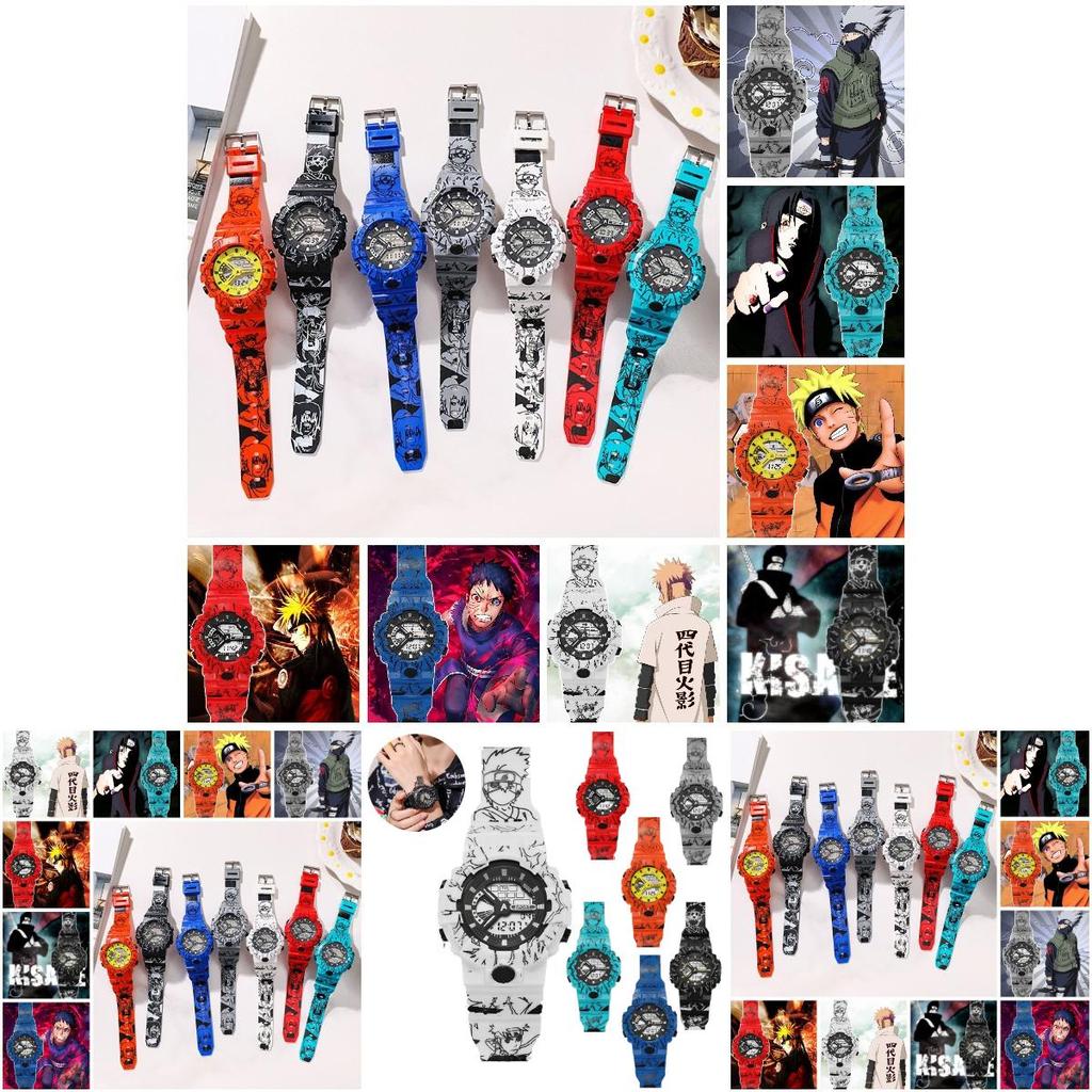 Sveglia Orologio Luce Notturna Spirale Naruto Per Bambini, Studenti E Appassionati Di Sport