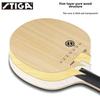 STIGA S3000 S2000 WRB Racket Professionale da Tennistavolo Legno Puro a Cinque Strati Pala Primaria da Tennistavolo