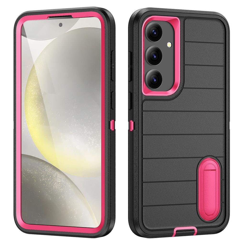 Three Proof Phone Case Source Flat Stripe Protective Case, Niche and High-end for Samsung Phone Case