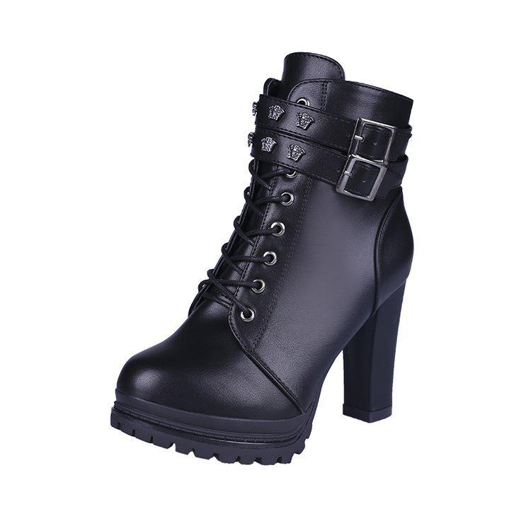 Fashion New Ladies High Heels 2025 New Sexy Platform Boots Brandhigh Quality Ankle Boots for Women Fashion Delicate Party Shoes Zapatos