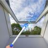 Space Saving Window Hook Rod Tool Easy Assembly Weatherproof Aluminum Designs Safety Lock Enhances Convenience for Home
