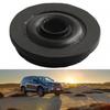 Car Truck Rubber Mat Radiator Mount Accessories Black Bracket