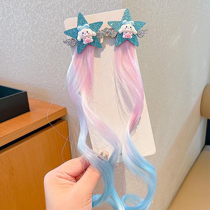 

Kuromi Star Braid Clip - Sweet & Cool Children s Wig Accessory