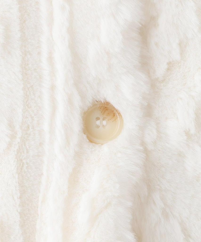 Afternoon Tea Living JP79 Kilim Jacquard Poncho, Ivory, Pajama/Loungewear Top