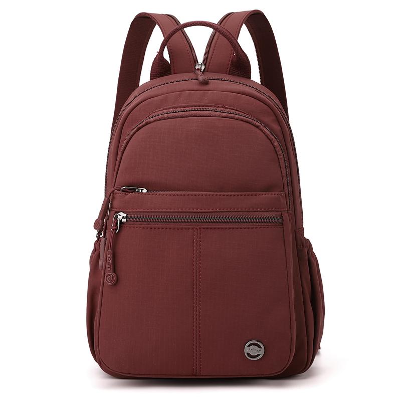 Multi-Functional Backpack Women's Chest Bag Solid Color Crossbody Bag
