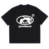 2026 Summer Mens Tshirt Top Harajuku Short Sleeved Tshirt Retro Korean Fashion Y2k Street Short Sleeved Tshirt