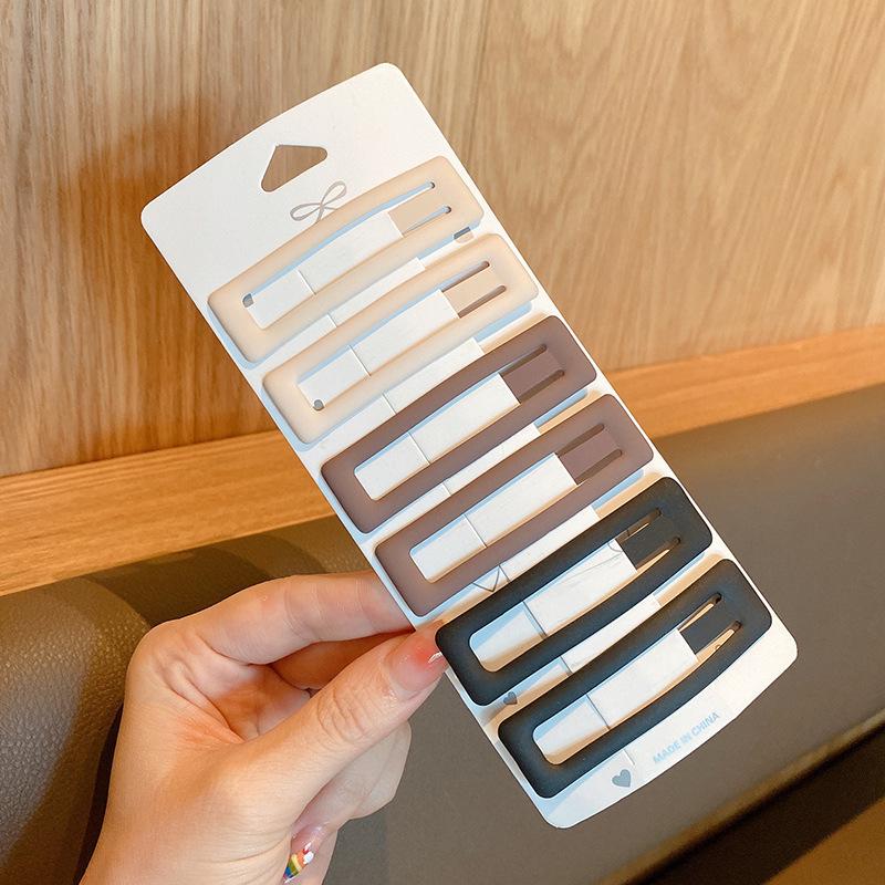 Matte Bobby Pin for Women – High-End Hair Clip for Baby Hair, Forehead, and Side Bangs