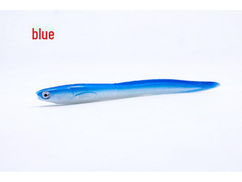 

Светящаяся мягкая наживка для рыбы в виде маленького угря - 13 см, 6 г, имитация наживки для рыбы 13cm/6g синий