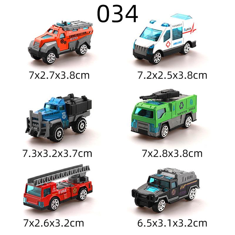 Spielzeug Modell Rennsport Retro Polizeiauto Zubehör 1:64 Legierung Gleitende Flexible Schienen Autos Autos Ingenieurfahrzeuge Kinder