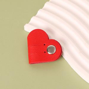 Simple Love PU Cortical Winder, Data Cable Organizer, Wired Earphone Hub, Snap-on Hub Cable Tie