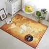 Kart teppe kjøkken matter for gulv lek aerat matte Camping pute gulv matte teppe i stuen spill område teppe rom dekor