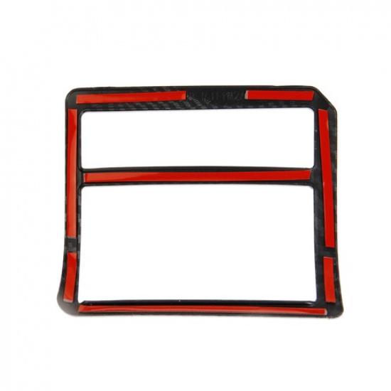 Carbon Fiber Style Side Console Headlight Switch Panel Trim for Toyota Tacoma