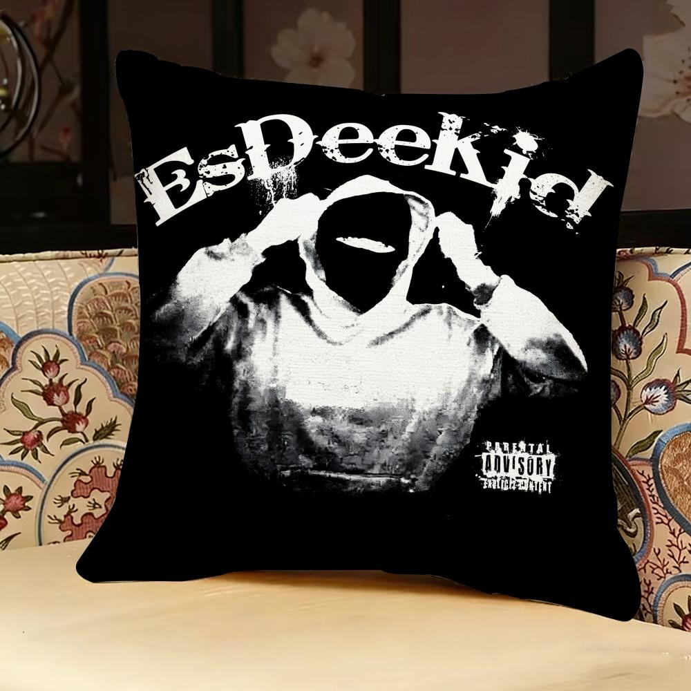 E-esDeeKid Rapper Pillow Case Pillowcase, Double-sided Printed, Sofa Cushion, Bedroom Headboard Pillow