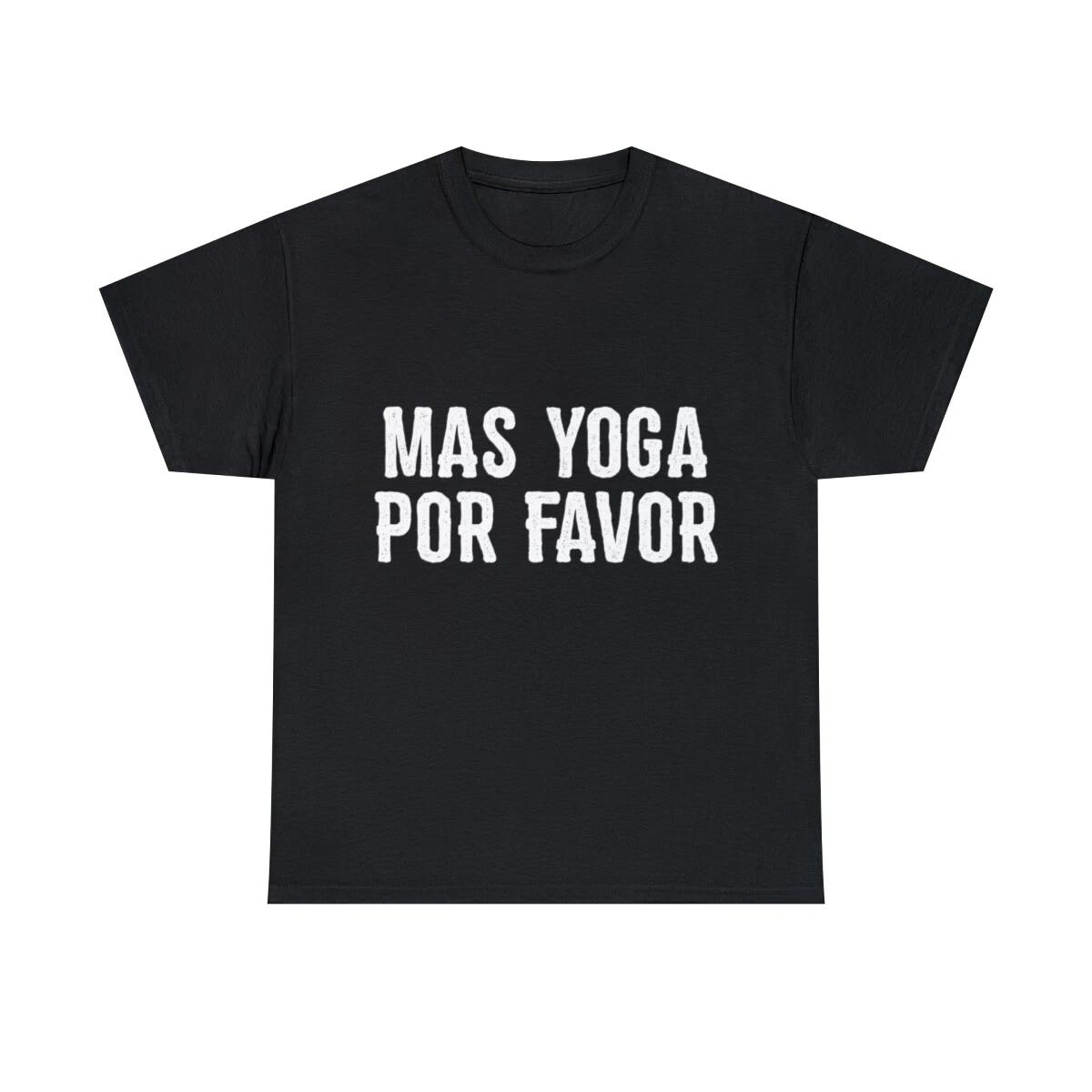 

Футболка с графическим принтом Mas Yoga Por Favor, S-5XL L