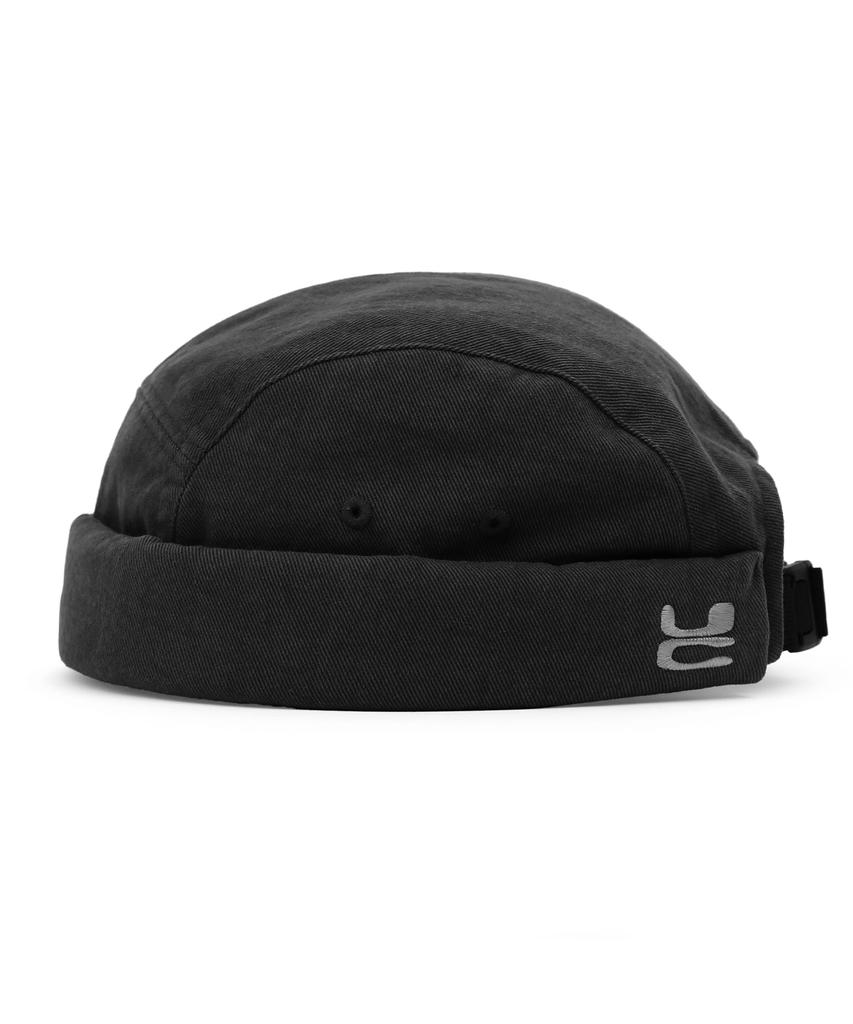 Eondeokeonteulol All-Season Washed Cotton Camp Cap Adjustable Brimless Watch Cap Unisex Beanie Hat Uc / Mold Cap / Camp / Washed Bk