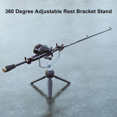 Portable Fish Pole Holder High-strength Easily Installation Support Rod