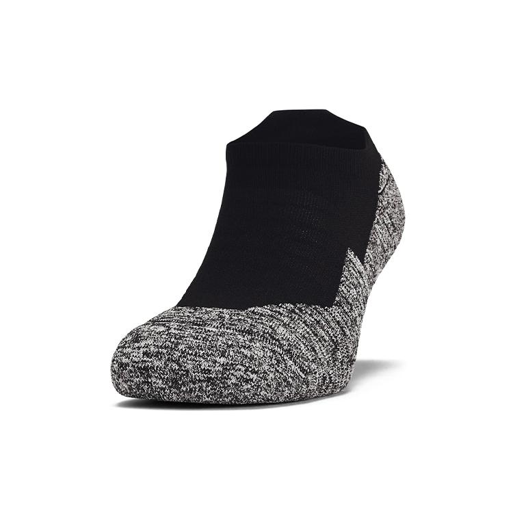 Under Armour Charged Ankle Socks Unisex Black Moderate 1315590-003