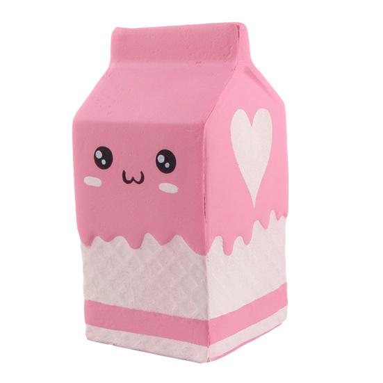 Soft Squishies Yogurt Milk Bottle Slow Rising Kids Adults Decompression Toy