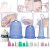 Premium Silicone Cupping Therapy Set Transparent Round Moisture Removal Massage Cups