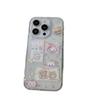 Glitter Easy Bear Applicable To Apple 17/16 Pro Mobile Phone Case iPhone15 Cute 13 Soft Girl 14 Soft Case 12/x