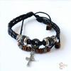 Fashion Casual Cowhide Fashion All-Match Cross Bracelet
