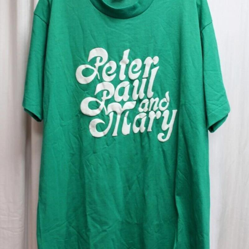 Peter Paul Mary Groupe Logo Vert Taille S À 5XL T Shirt Ar838