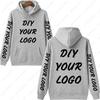 Customized Logo 04 Personalized Hoodie Autumn Warming and Comfort Sweatshirt Unisex Casual Custom Printed Text DIY Hoodie