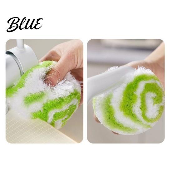 Eco Friendly Cleaning Tool Non-Scratch Scrubber Ball Gentle Reusable Stain Removal Sponge Household Dirt Sponge Deep for Ceramic Marble Surfaces