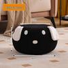 You Shu Sherpa Fleece Dice Ottoman