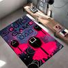 Squid Game Design Space Carpet suitable as a non-slip mat for the living room or bedroom sofa