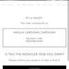 Used MONCLER MONCLERxfragmentParker gray mens