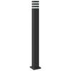 Vidaxl Zewnętrzna Lampa Stojąca Z Czujnikiem, Czarna, 110 Cm