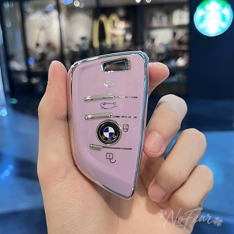 Car Key Case Cover Shell Protector For BMW 1 3 5 7 Series X1 X3 X5 X6 F34 F10 F11 F20 F25 G30 M2 M3 M4 F15 F16 G01 Car stickers