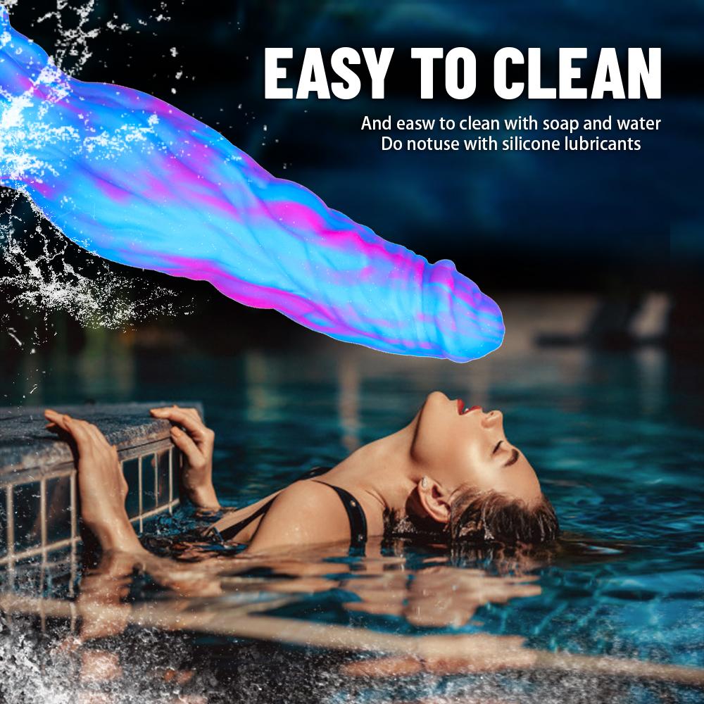 MoDi Colorful Dildo Silicone Fake Penis Sex Toys for Women Female Masturbate Adult Products