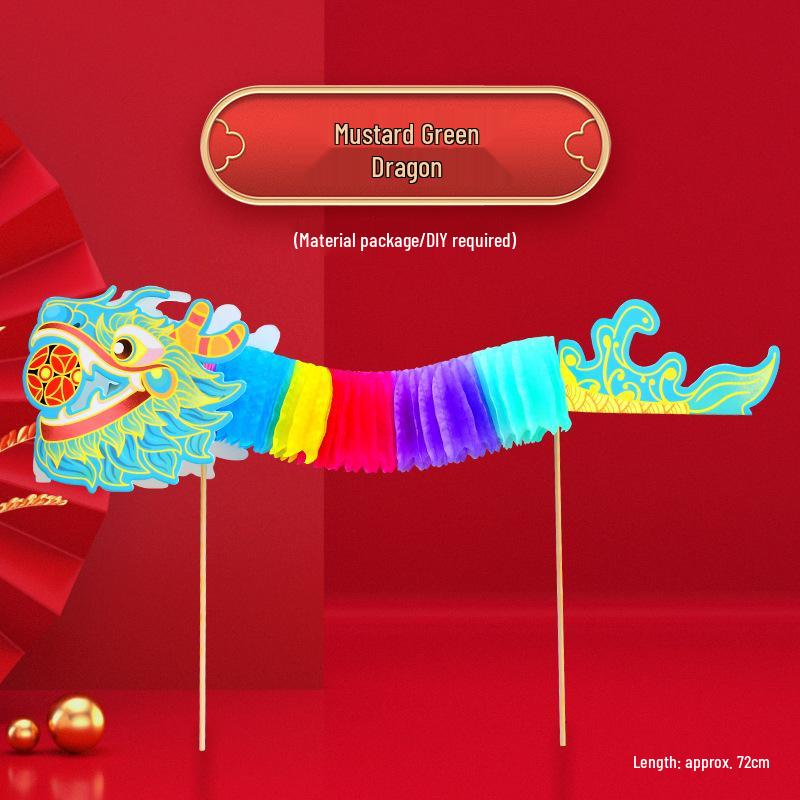 Year of the Horse Dragon Dance DIY Pull Flower Kit - Spring Festival Parent-Child Wedding Decor