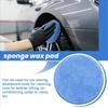 10 Pièces-1 Pièce Éponge de Polissage pour Cire de Voiture Pour Entretien Détaillé de Voiture Tampon de Polissage Fibre Superfine Dépoussiérage Entretien Éponge en Mousse Nettoyage