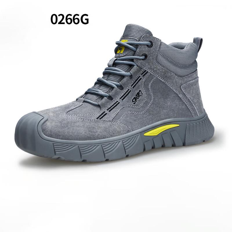 

Men s Lightweight High-Top Steel Toe Safety Shoes 44