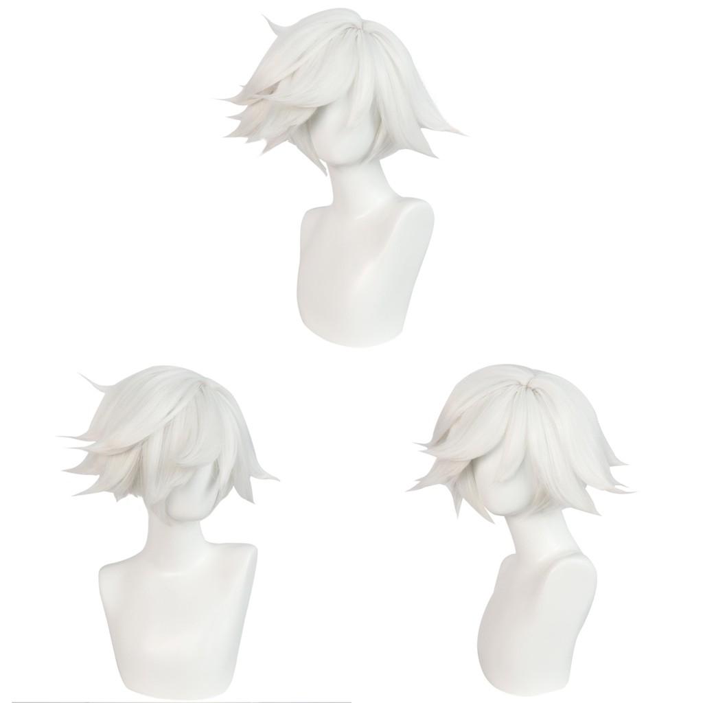 Hazbin Hotel Angel Dust Cosplay Wig With Natural Breathable Synthetic Hair For Men