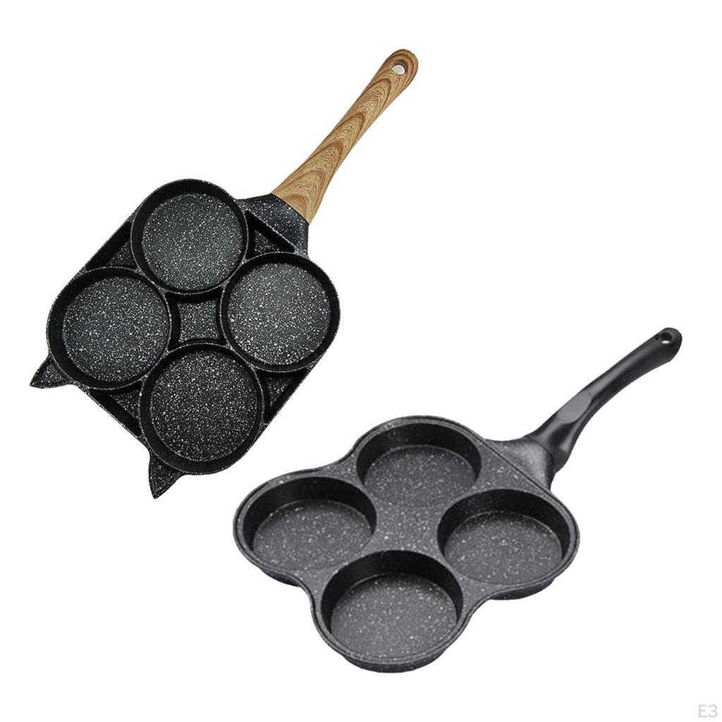 , Frying Pan with Long Handle, Skillet, Breakfast Machine for Kitchen, Steak Induction Cooker