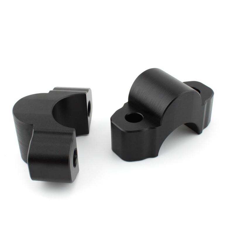 Yamaha Tenere 700 Handlebar Riser Spacer Kit Black Aluminum Bar Heightener Upright Riding Position