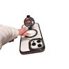 Diamond Mirror iPhone 17 Case: Yellowing-Resistant Lens, Double Bracket, 16 Pro Max Compatible