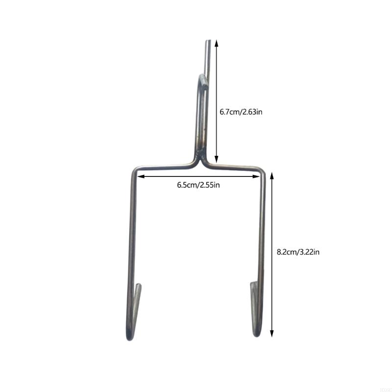 10pcs Stainless Steel Hooks Suitable for Barbecue Picnics and Homes Kitchen HX6C